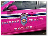 Fairfax Police Department Cancer Car
